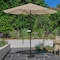 Pure Garden 9-Foot Outdoor Patio Umbrella, Sand 50-LG1040B - alternate 1